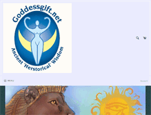 Tablet Screenshot of goddessgift.net